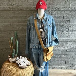 Vintage Tailored Denim Jacket